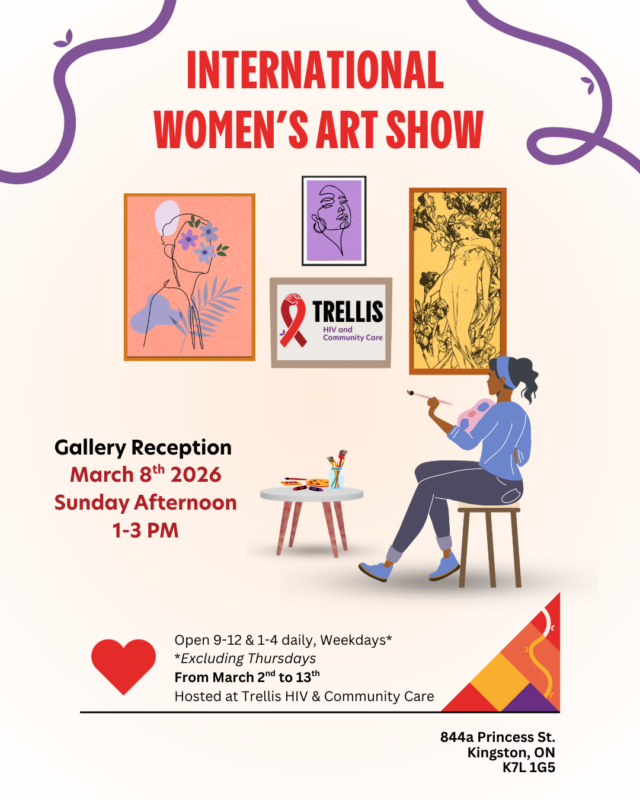 International Women's Art Show. Gallery Reception March 8th, 2026 from 1-3 pm. The art show is open from March 2nd to 13th, weekdays, 9-12 and 1-4 excluding Thursdays.